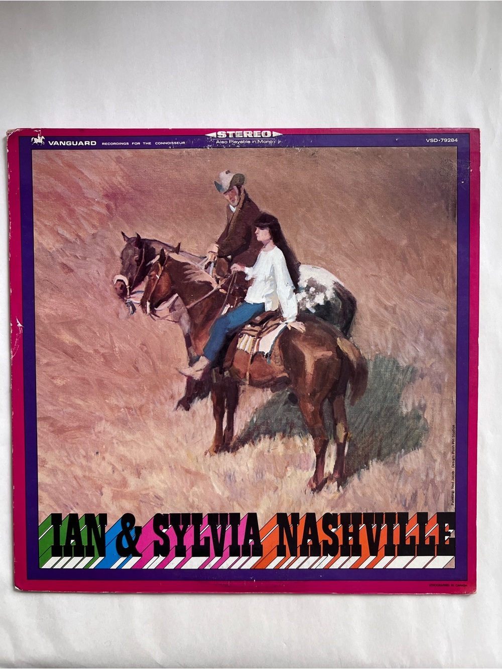 Vintage 1968 Ian & Sylvia Nashville Vinyl LP